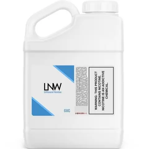 6mg Nicotine Base | 6mg unflavored ejuice